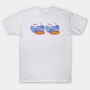 Pigeons on a pizza T-Shirt